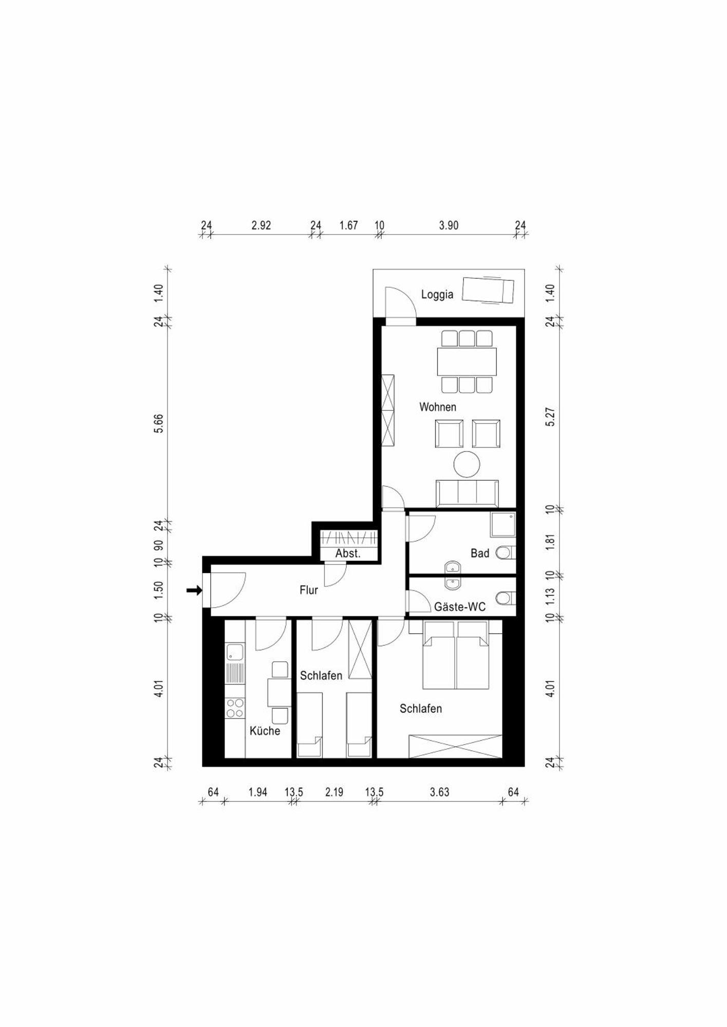 "Lilie" In Geestland-Langen, Ideal Fuer Familien & Homeoffice - Wlan & Parkplatz - 3 Zimmer, Balkon - Nahe Bremerhaven Zewnętrze zdjęcie